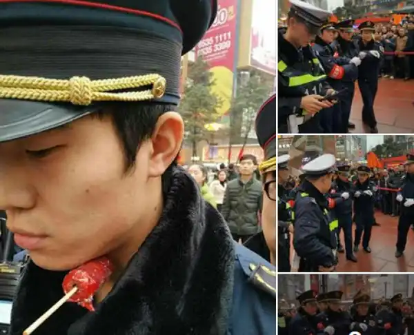 Female Vendor Stabs Patrol Officer In The Throat For 